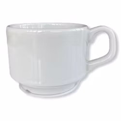 Blocho Sara Kaffekopp vit 18cl, 6 st/frp