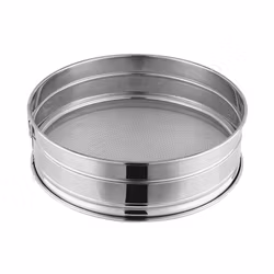 Mjölsikt rostfri D300mm H80mm, 1st/frp FRANKHUGO