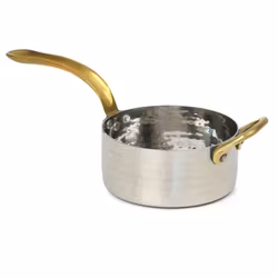 Kastrull mini rostfri D105mm H50mm, 6 st/frp FRANKHUGO