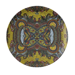 Tallrik flat rund Mandala D 27,5cm, 4 st/frp FRANKHUGO
