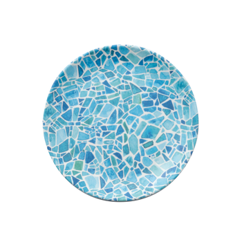 Tallrik flat 15 cm Melamin Mosaic, 1st/frp FRANKHUGO