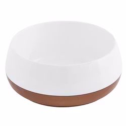 Skål 16 cm H 7 cm Melamin Gourmet White Two-Tone, 1st/frp FRANKHUGO