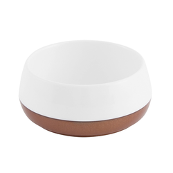 Skål 11 cm H 5 cm Melamin Gourmet White Two-Tone, 1st/frp FRANKHUGO