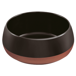 Skål 16 cm H 7 cm Melamin Gourmet Black Two-Tone, 1st/frp FRANKHUGO