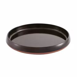 Tallrik 19 cm H 2 cm Melamin Gourmet Black Two-Tone, 1st/frp FRANKHUGO