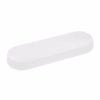 Tallrik oval 30x10 H 3 cm Melamin Gourmet White, 1st/frp FRANKHUGO