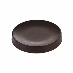 Tallrik 20 cm H 3 cm Melamin Gourmet Black, 1st/frp FRANKHUGO