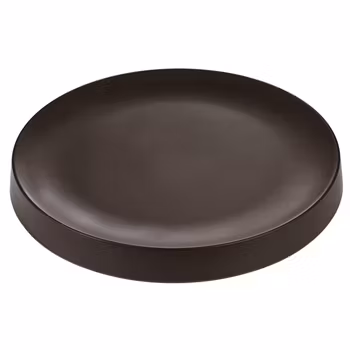 Tallrik 28 cm H 3 cm Melamin Gourmet Black, 1st/frp FRANKHUGO