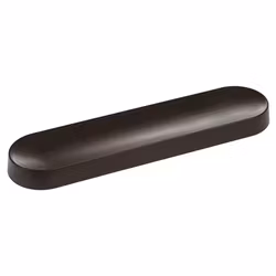 Tallrik oval 40x10 H 3 cm Melamin Gourmet Black, 1st/frp FRANKHUGO
