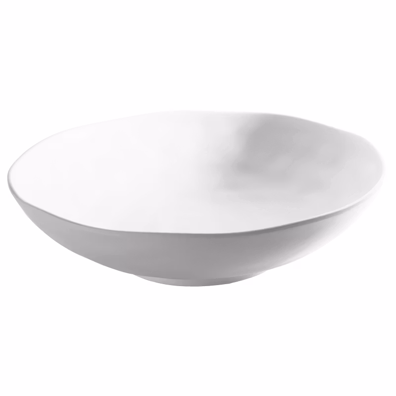 Skål 31 cm White Melamin, 1st/frp FRANKHUGO