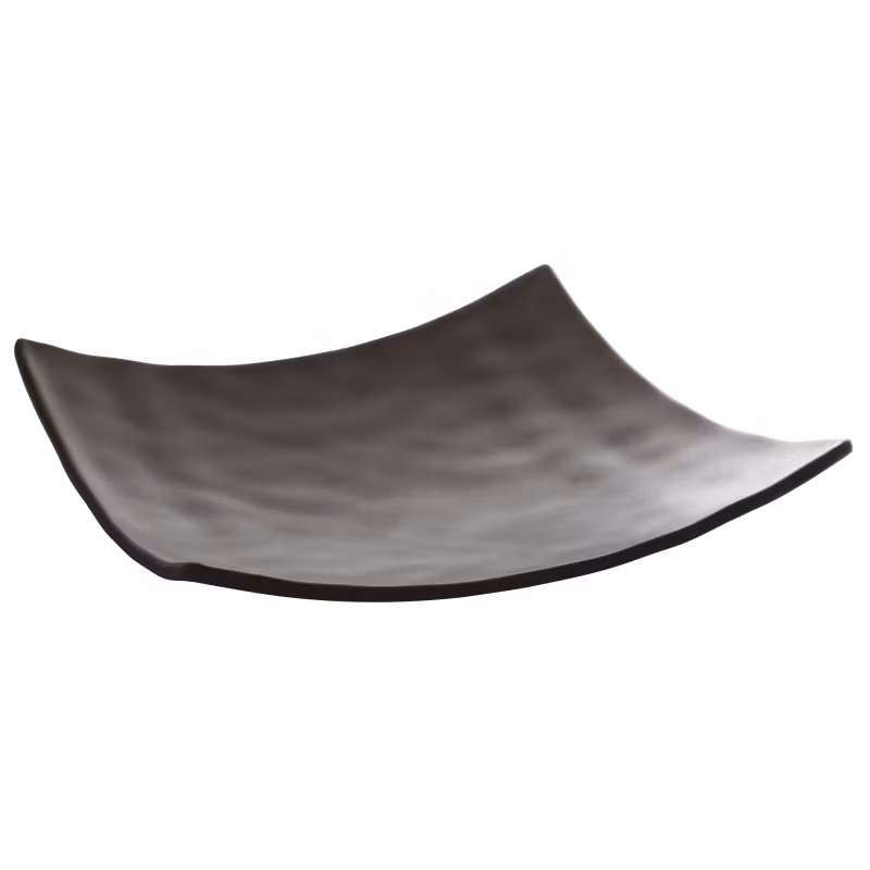 Fat 20x20x4,5 cm Black Melamin, 1st/frp FRANKHUGO