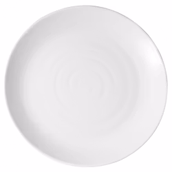 Tallrik 28 cm White Melamin, 1st/frp FRANKHUGO
