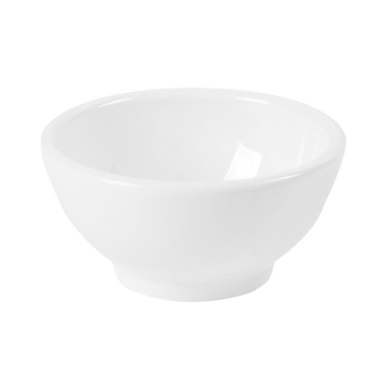 Skål 13 cm H 6,5 cm White Melamin, 1st/frp FRANKHUGO