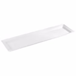 Fat GN 2/4 53x16,2 cm White Melamin, 1st/frp FRANKHUGO