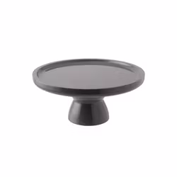 Tårtfat på fot D 25cm H 11cm lackat trä, 1st/frp FRANKHUGO