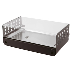 Kyldisplay GN 1/1 55,4x39x20,8cm med tillbehör svart, 1st/frp FRANKHUGO