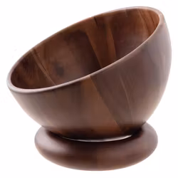 Skål D 29,5cm H 18cm trä, 1st/frp FRANKHUGO