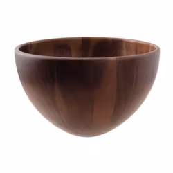 Skål D 26cm H 15,5cm trä, 1st/frp FRANKHUGO