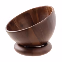 Skål D 26cm H 15,5cm trä, 1st/frp FRANKHUGO