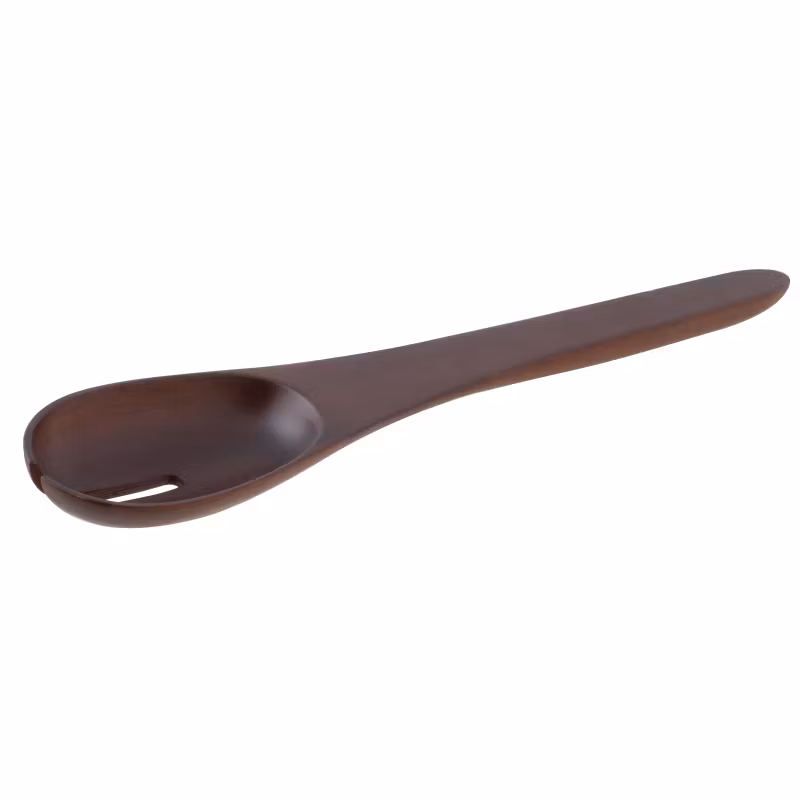 Serveringssked med öppen skåra 27cm trä, 1st/frp FRANKHUGO