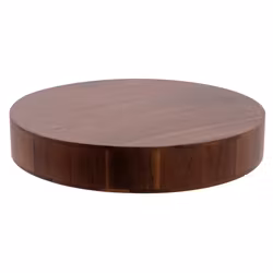 Serveringsblock D 36cm H 6cm trä, 1st/frp FRANKHUGO
