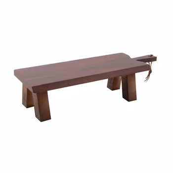Ställning 60x20cm H 14cm trä, 1st/frp FRANKHUGO