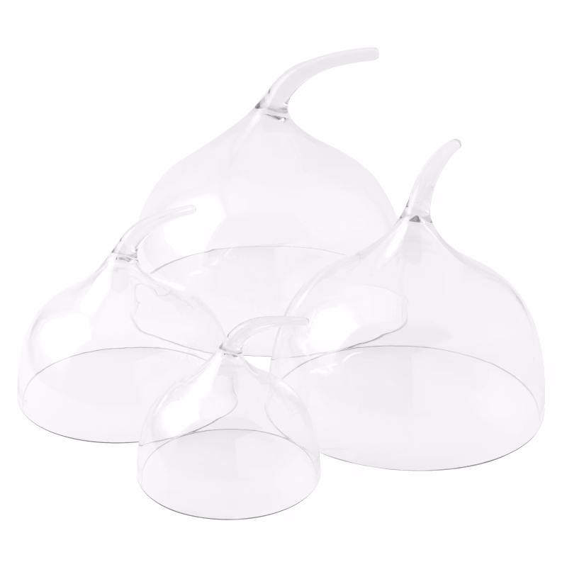 Cloche D 20,7cm H 18cm polykarbonat, 1st/frp FRANKHUGO