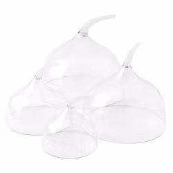 Cloche D 31cm H 32cm polykarbonat, 1st/frp FRANKHUGO