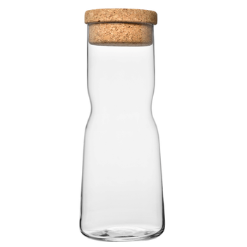 Karaff med korklock 1L H240mm, 1st/frp  FRANKHUGO