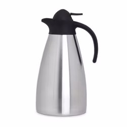 Termos rostfri/svart 1 liter, 1 st/frp FRANKHUGO