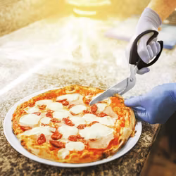 Pizzasax 25cm rostfri, 1 st/frp FRANKHUGO