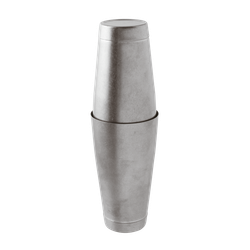 Paderno Shaker tin/halv tin borstat stål 79/59cl, 1st/frp FRANKHUGO