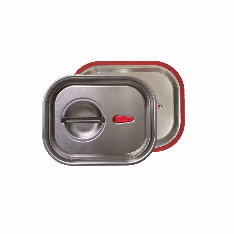 Kantinlock rostfri hermetiskt GN 1/2, 1 st/frp FRANKHUGO