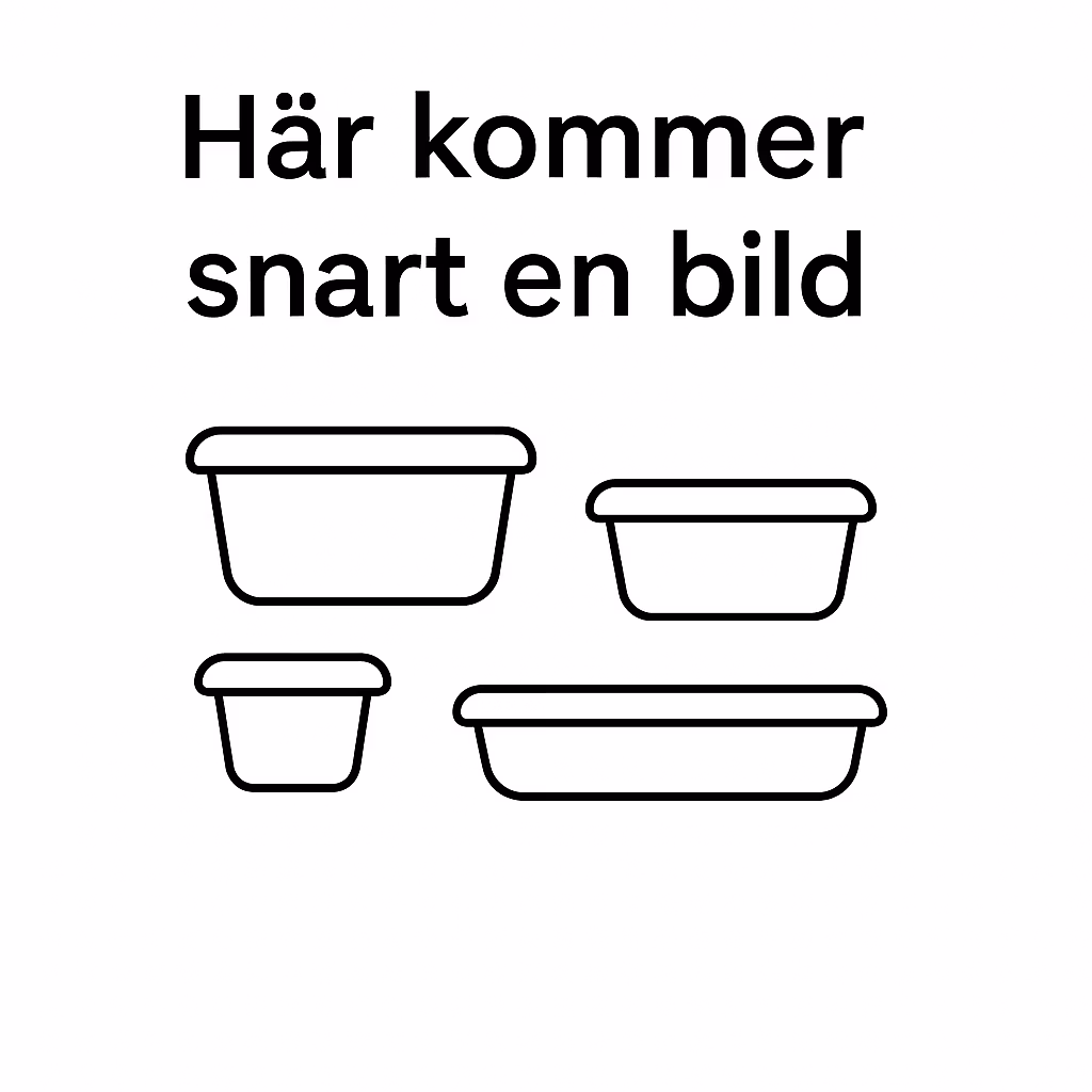 Kantinlock rostfri hermetiskt GN 1/3, 1 st/frp FRANKHUGO