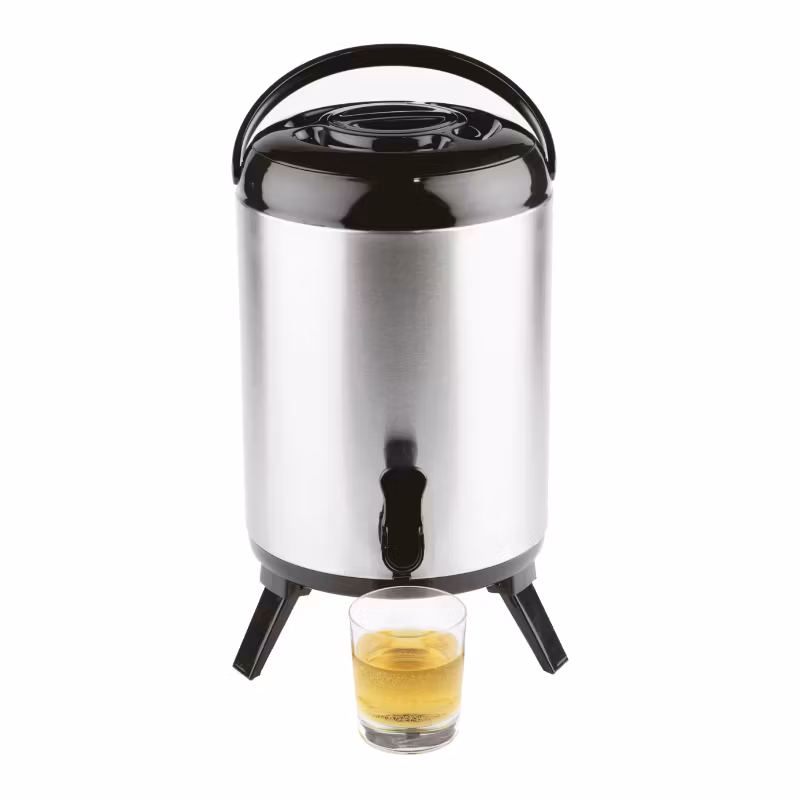 Termos 9,5L rostfri med tappkran, 1 st/frp FRANKHUGO