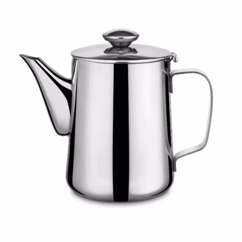 Kaffekanna rostfri med lång pip 0,6L, 1 st/frp FRANKHUGO