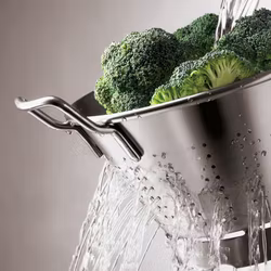 Durkslag rostfri D500mm H240mm 32L, 1 st/frp FRANKHUGO