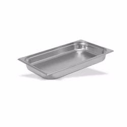 Kantin rostfri GN 1/1-20mm utan handtag, 1 st/frp FRANKHUGO