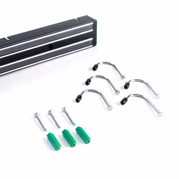 Magnetlist svart plast 45cm, 1st/frp FRANKHUGO