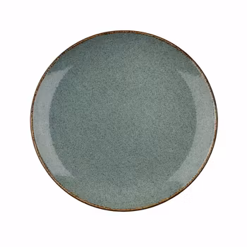 Blocho Pearl Colorx Tallrik flat rund 21cm gråblå, 6 st/frp