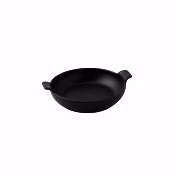 Djup tallrik med handtag 20×17×5 cm Black Clay 2st/frp FRANKHUGO