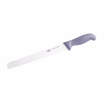 Brödkniv 25cm lila handtag, 1 st/frp FRANKHUGO