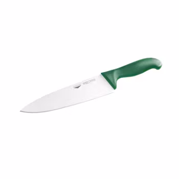 Kockkniv 20 cm grönt handtag, 1 st/frp FRANKHUGO