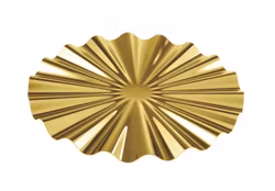 Uppläggningsfat D 31 cm, H 1,6 cm Kyma pvd guld, 1 st/frp FRANKHUGO