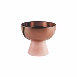 Skål på fot D 11 cm, H 9,5 cm Madame pvd rom, 1 st/frp FRANKHUGO
