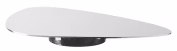 Ställ 23 × 15,1 cm, H 2 cm madame silverpläterad, 1 st/frp FRANKHUGO
