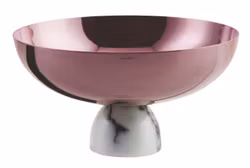 Skål på fot D 20,5 cm, H 11 cm Madame pvd parfait, 1 st/frp FRANKHUGO