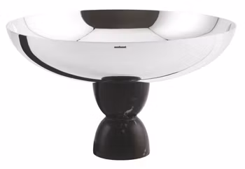 Skål på fot D 26 cm, H 15,3 cm Madame silverpläterad, 1 st/frp FRANKHUGO