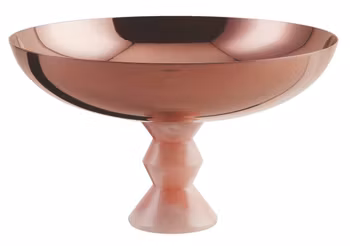 Skål på fot D 26 cm, H 15,3 cm Madame pvd rom, 1 st/frp FRANKHUGO