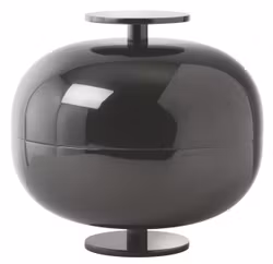 Centerpiece D 24 cm, H 22 cm Gio Ponti pvd svart, 1 st/frp FRANKHUGO